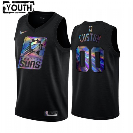 Maillot Basket Phoenix Suns Personnalisé Iridescent HWC Collection Swingman - Enfant